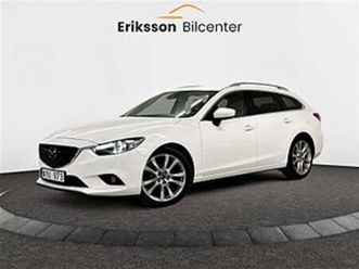 mazda 6 wagon 2.2 skyactiv-d navi/b-kam/skinn/keyless/bose/eu-6