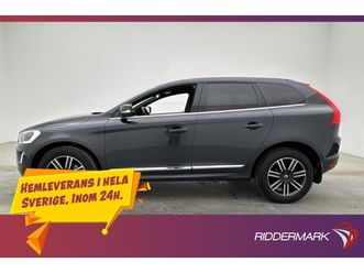 volvo xc60 d4 awd geartronic, 190hk, 2017