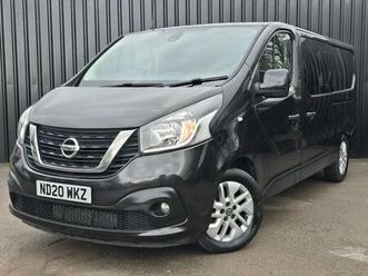 2020 nissan nv300 2.0 dci 30 tekna crew van auto l2 h1 euro 6 (start/stop) 5dr window van diesel automatic
