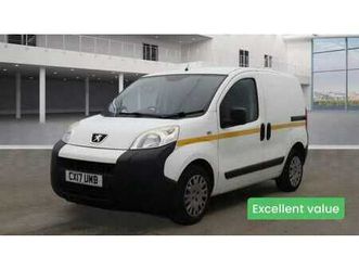 2017 peugeot bipper swb l1h1 hdi professional euro 6 no vat panel van diesel manual