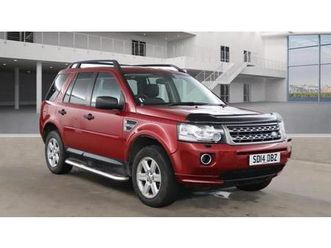land rover freelander 2 2.2 td4 150 gs stationwagon 4x4 suv high spec long mot