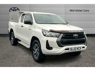 toyota hilux active pickup's 2.4 d-4d active extra cab pickup 4wd euro 6 (start/stop) 4dr