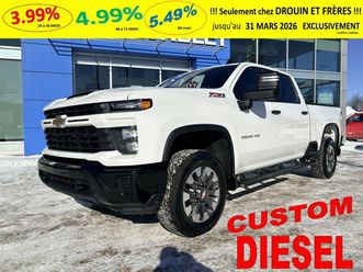 diesel / custum z71 / crew cab / 3.99% d'inte