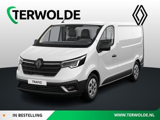 renault trafic - comfort - dubbele cabine | achteruitrijcamera | airconditioning | c-shape led dagrijverlic