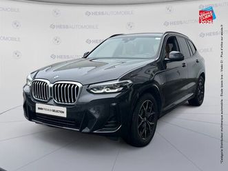 bmw x3 xdrive20d 190ch m sport d'occasion - hess automobile