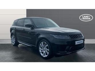 2021 land rover range rover sport 2.0 p400e hse dynamic 5dr auto estate estate hybrid automatic