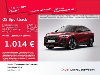 sportback tfsi e qu. s tronic edition one pan