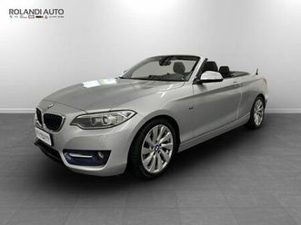 bmw serie 2 cabrio 220d sport del 2015 usata a alessandria