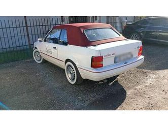 ford escort xr3i cabrio 1989