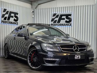 2012 mercedes-benz c-class 6.3 c63 amg edition 125 (457bhp) coupe 2d