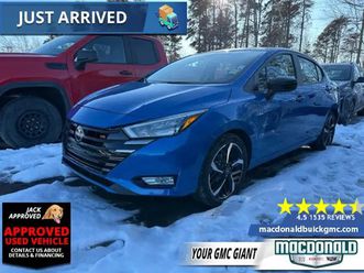 2024 nissan versa sr - navigation - led lights - $155 b/w