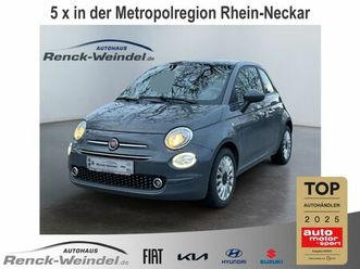 fiat 500 lounge 1.0 apple carplay android auto dab te