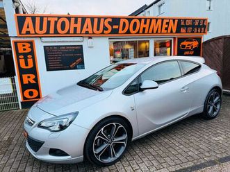 opel astra j gtc +opc-line- +scheckheft gepflegt+navi