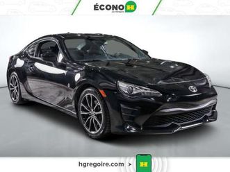 2018 toyota 86 manual a/c gr elect mags cam recul bluetooth