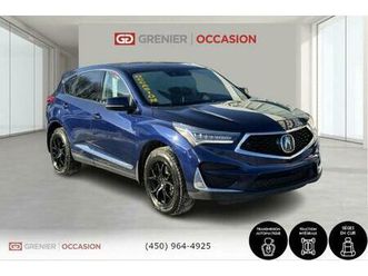 2021 acura rdx tech toit panoramique bas kilométrage