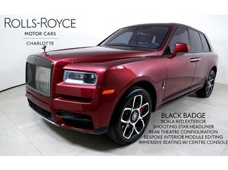 used 2022 rolls-royce cullinan black badge charlotte nc 28217