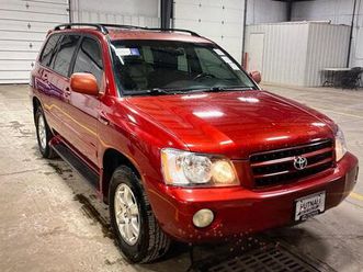 used 2002 toyota highlander limited