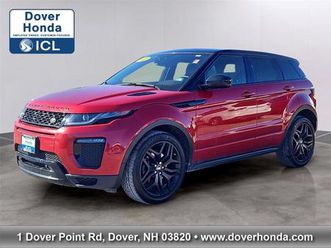 used 2017 land rover range rover evoque hse dynamic