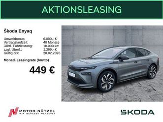 skoda enyaq coupe 85 sportline ahk maxx winter transpo