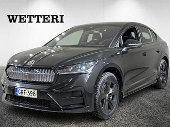 skoda enyaq coupe 85x 4x4 rs businessline - **acc / canton / hud / matrix led / winter-paketti / akun esilämmitys/ huippuvarusteltu**