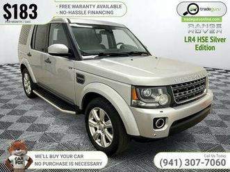 $183/mo - 2016 land rover lr4 lr 4 lr-4 hse silver edition