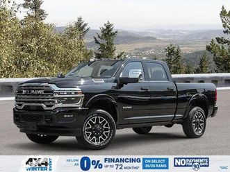 2026 ram 2500 limited longhorn