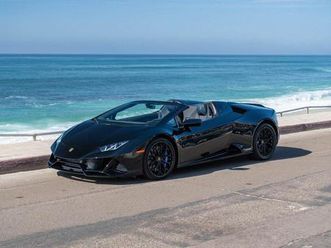 used 2024 lamborghini huracan evo spyder