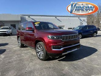 used 2022 jeep grand wagoneer series iii 4x4