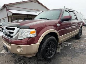 2012 ford expedition el king ranch - 4wd - 5.4 v8 - 3rd row - loaded