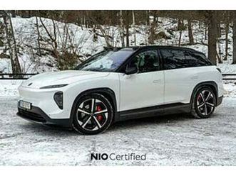 nio el7 certified 100 kwh/awd/653hk/head up/luftfjädring