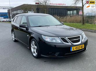 saab 9-3 sport estate - 1.8t linear, aut, cruise/climate control, pdc, elektr ramen, lmv, leder, stoelverw, volled
