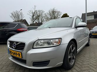 volvo v50 - 1.6 d2 s/s business edition 114pk, apk 24/5/26, airco, cruise, elek-pakket