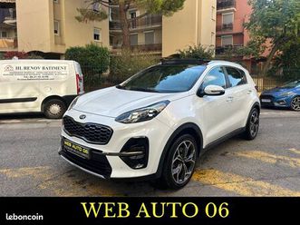 kia sportage phase ii 1,6 crdi 4x2 136 cv boite auto toit ouvrant panoramique 1 ere main