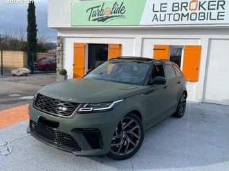 land rover velar sv - v8 5.0l 550ch - svautobiography dynamic edition - véhicule suivi - a partir de 990e par mois