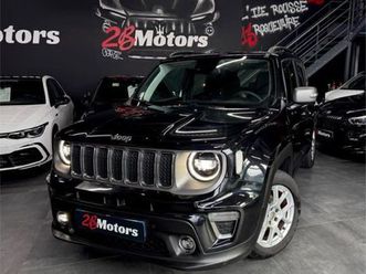 jeep renegade my21 limited 120ch•feux full led•radars av/ar•gps•carplay•clim auto•jantes 17p