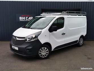 opel vivaro vu fourgon 1.6 cdti bi-turbo 125 l1h1 court pc-tn f2700 ecoflex pack plus clim start-sto