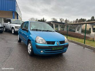 renault clio 2 phase 2 1,5 dci 65 chx clim,vitres elec,kit distri +pompe a eau neuf,ct ok,garantie 3 mois,repri poss