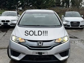 honda fit 1.5 auto hybrid 54000kms 2014