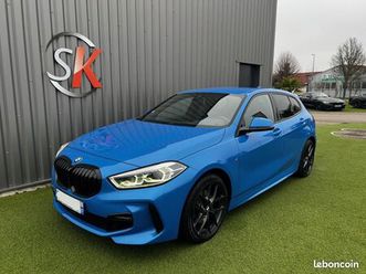 bmw 118 serie 1 118i f40 m sport 136ch bva bleu misano camera