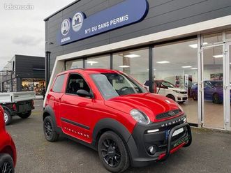occasion microcar mgo highland x 1er main 45000 kms 2017 disponible chez lebreton voiture sans permis à st germain des fossé