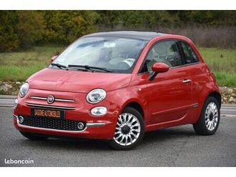 fiat 500 1.2 8v 69ch lounge - 60 000km -distri neuve