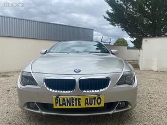 bmw serie 6 e 64/ 3.0 258 ch luxe boite auto