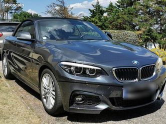 bmw 218 d pack m sport cabriolet