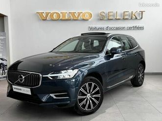 volvo xc60 t6 recharge awd 253 ch + 87 geartronic 8 inscription luxe