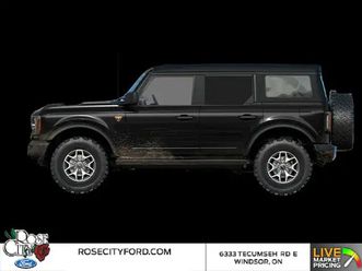 2026 ford bronco badlands