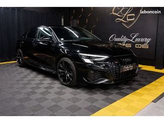 audi s3 iv sportback 2.0 tfsi 310ch quattro – belle configuration / b&o / matrix / magnetic ride