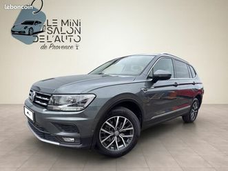 vw tiguan allspace 2.0 tdi 150 confortline business dsg7 7 places-05/2018-95.890km-apple carplay-caméra 360-hayon electrique-gros entretien réalisé-garantie 6 m