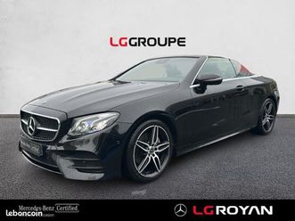 mercedes-benz classe e cabriolet 220 d 194ch amg line 9g-tronic