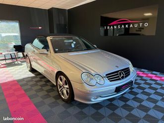 mercedes classe clk coupe 209 200 k avantgarde capote neuve/verin/vidange