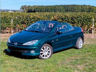 peugeot 206 cc roland garros 2.0 138ch - ct vierge